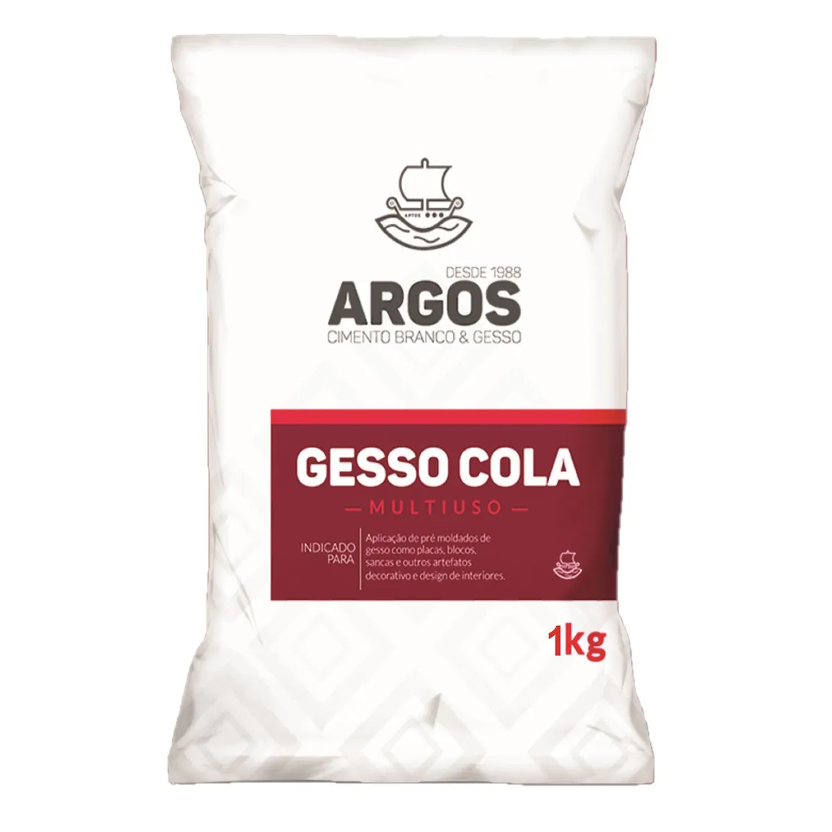 Gesso Cola Saco 1 Kg Argos, marca LPC Argos - Foto Principal