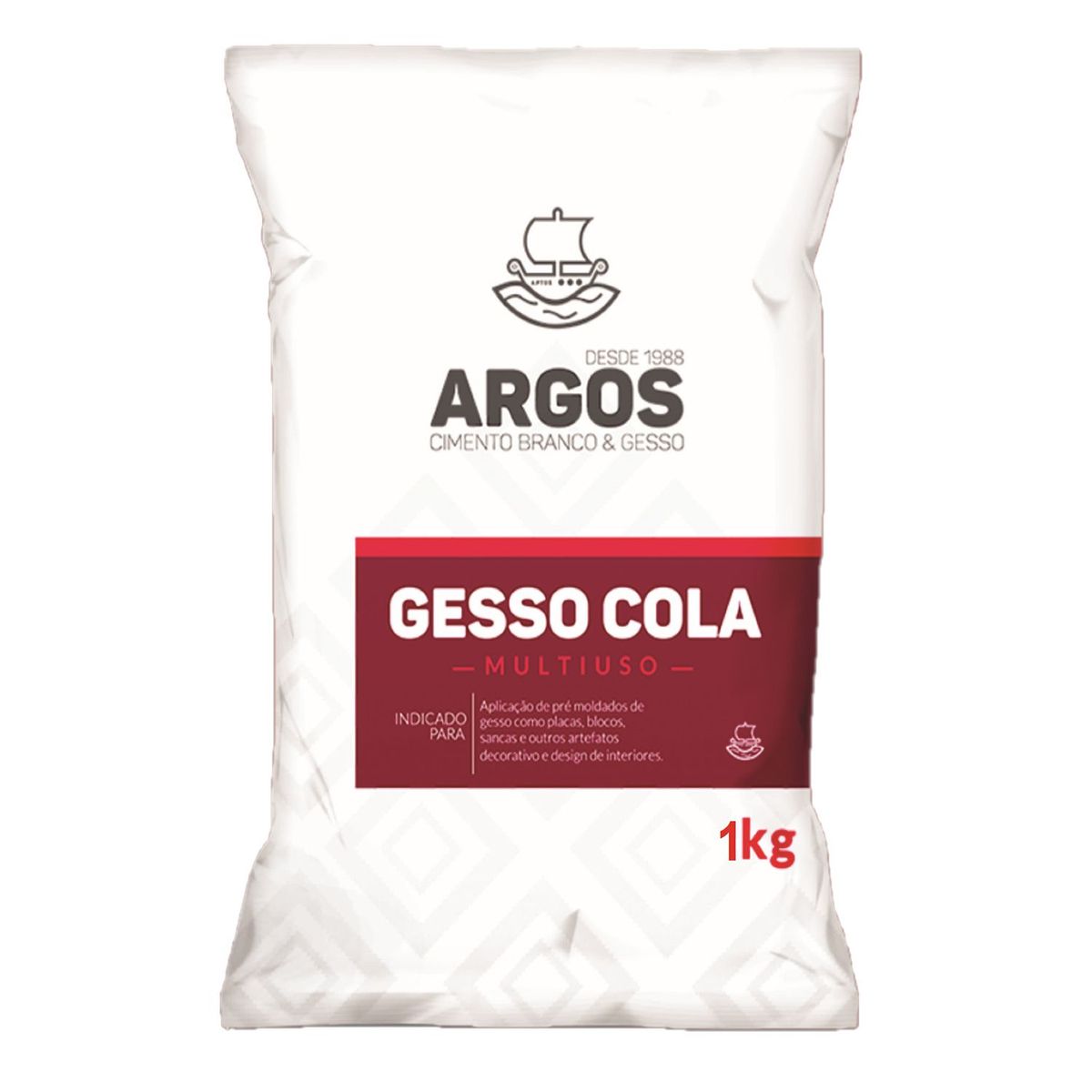 Gesso Cola Saco 1 Kg Argos, marca LPC Argos - Foto Principal