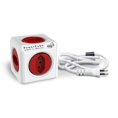 Adaptador Multiplo Bivolt 5 Tomadas Com Extensao De 1,5M Powercube Extended - Pwc-X5 Elg