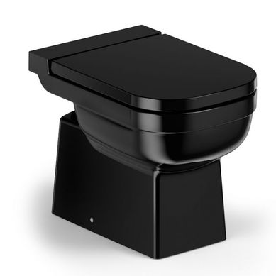 Vaso Sanitrio Convencional Elite Preto Celite