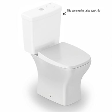 Vaso Sanitrio para Caixa Acoplada Vip Branco Celite