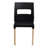 Cadeira Vezo Wood Preto I'M In