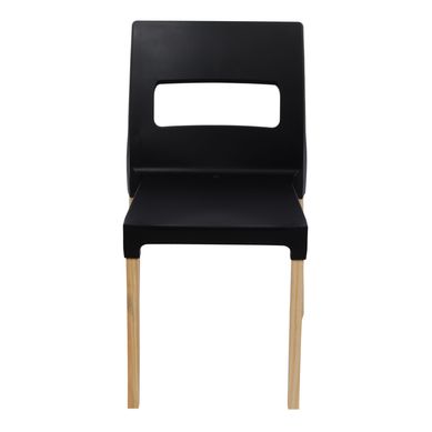 Cadeira Vezo Wood Preto I'M In