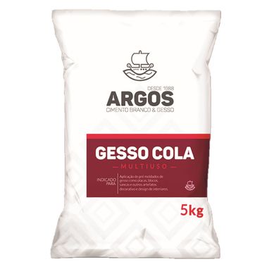 Gesso Cola Saco 5 Kg Argos