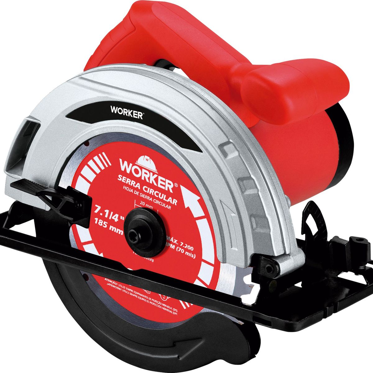 Serra Circular 1.300W  220 V, marca Worker - Foto Principal