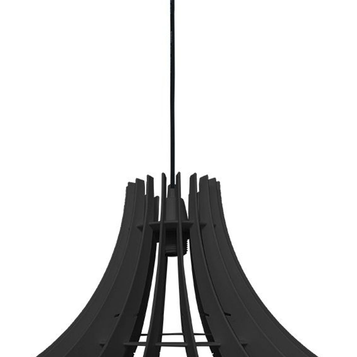 Pendente Ana Clara Preto 5x28x24,5cm UTRON, marca Utron - Foto Principal