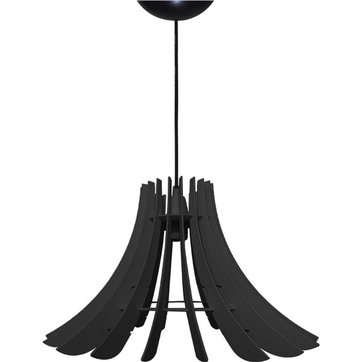 Pendente Ana Clara Preto 5x28x24,5cm UTRON, marca Utron - Foto Principal