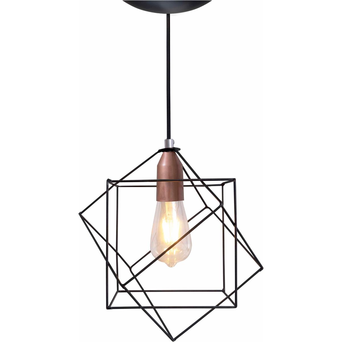 Pendente Aramado Cubo Ultron, marca Utron - Foto Principal