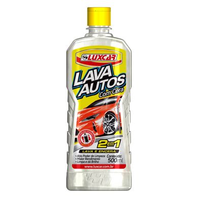 Lava Autos Com Cera Luxcar 500 Ml
