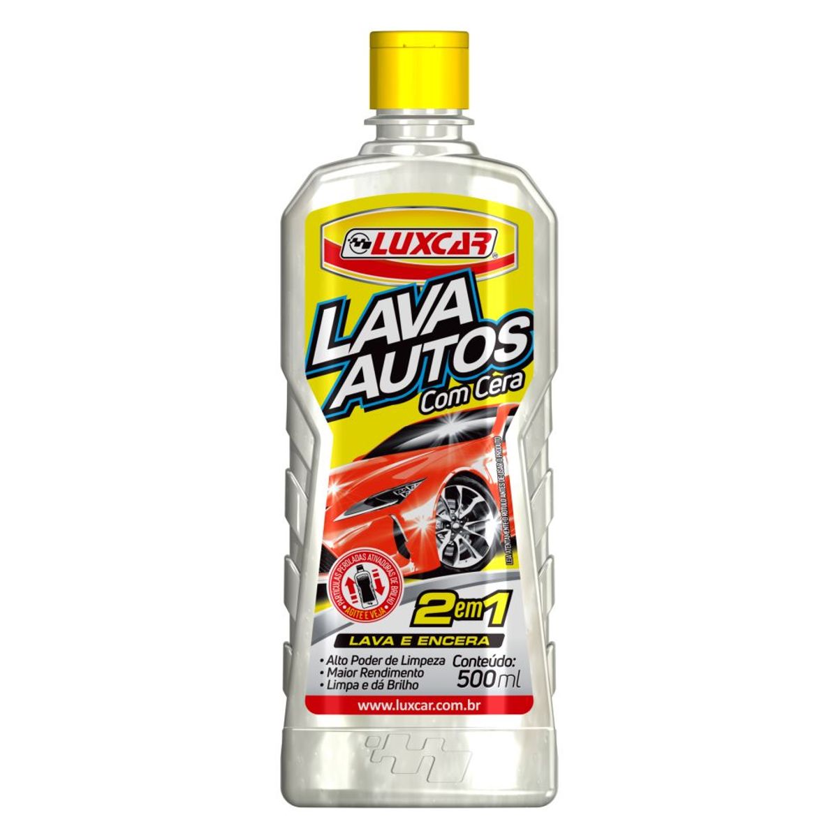 Lava Autos Com Cera Luxcar 500 Ml, marca Luxcar - Foto Principal