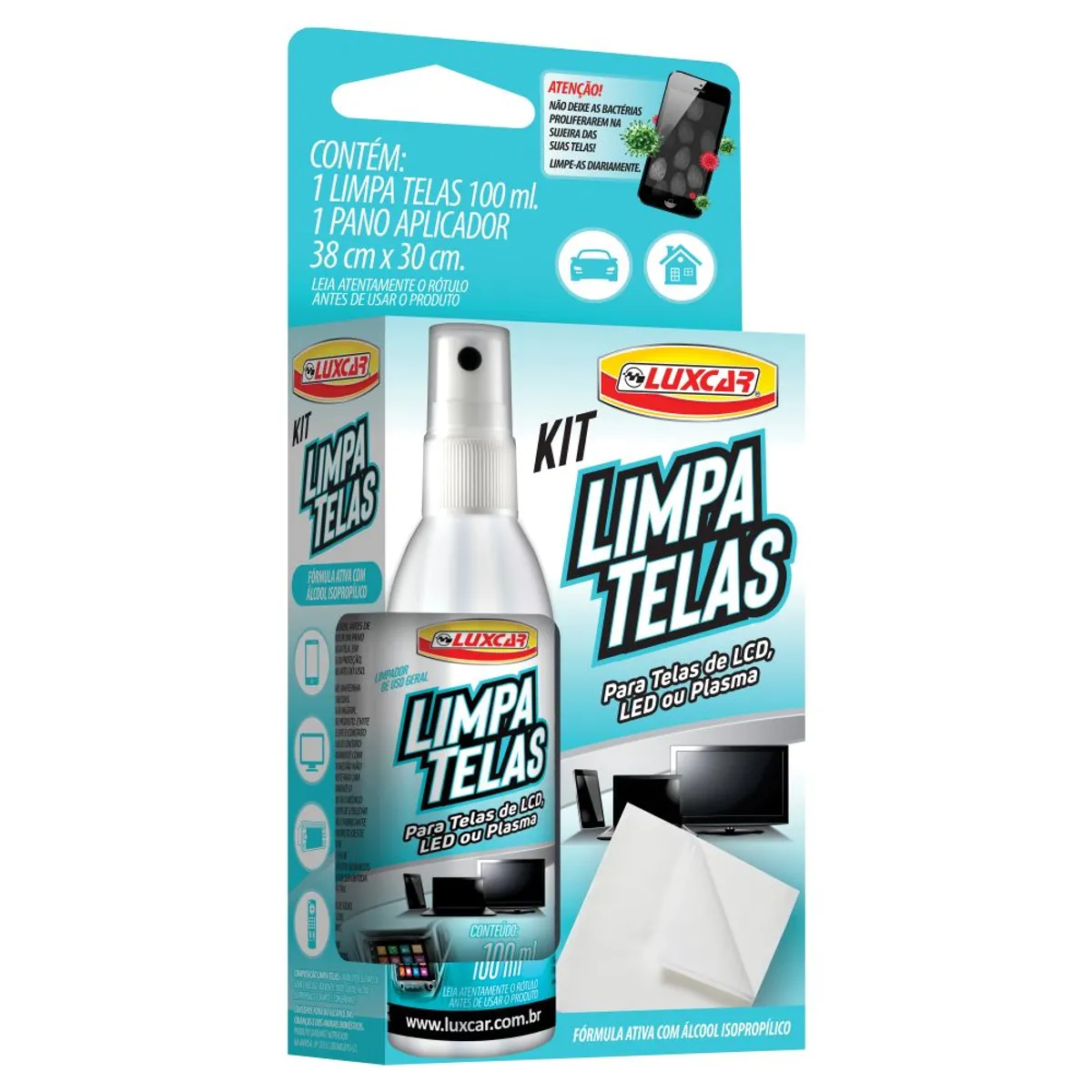 Kit Limpa Telas, marca Luxcar - Foto 2