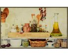 Tapete de Cozinha Mix Azeite Just Home Collection