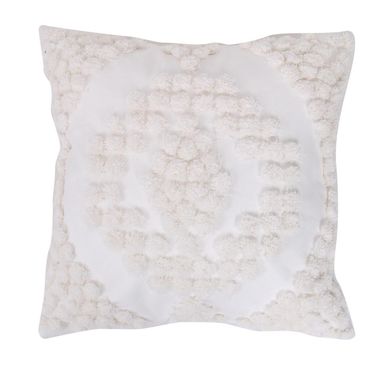 Almofada Focal Boho 45x45 Branco Homy