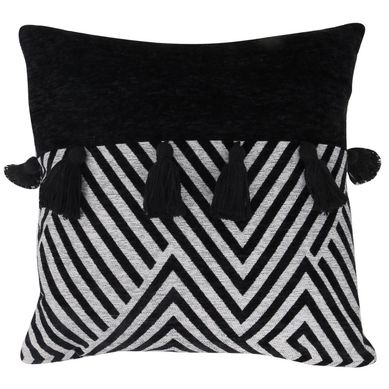 Almofada Preto Tassel 45x45 Homy