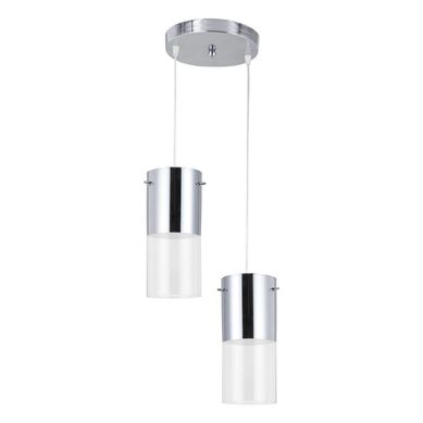 Pendente First 25Xh23Cm 2 Luzes E27 1/2 Cromo
