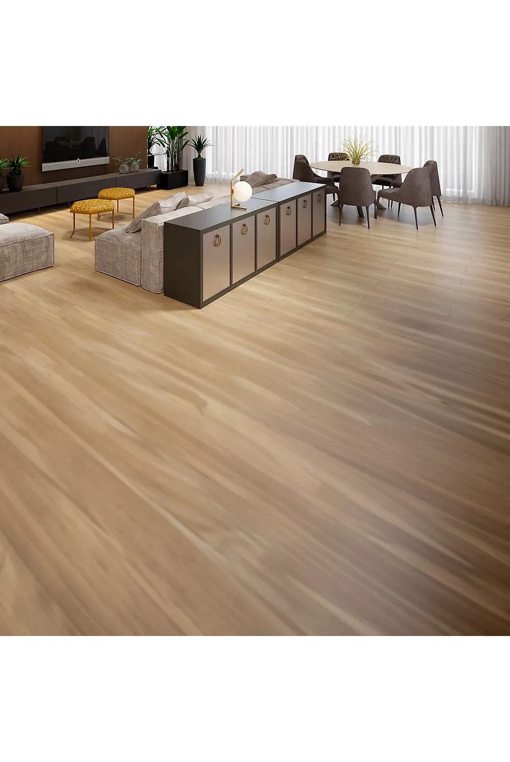 Piso Vinílico LVT Vita Abruzzo 19x130cm Caixa 5,92m² Biancogres