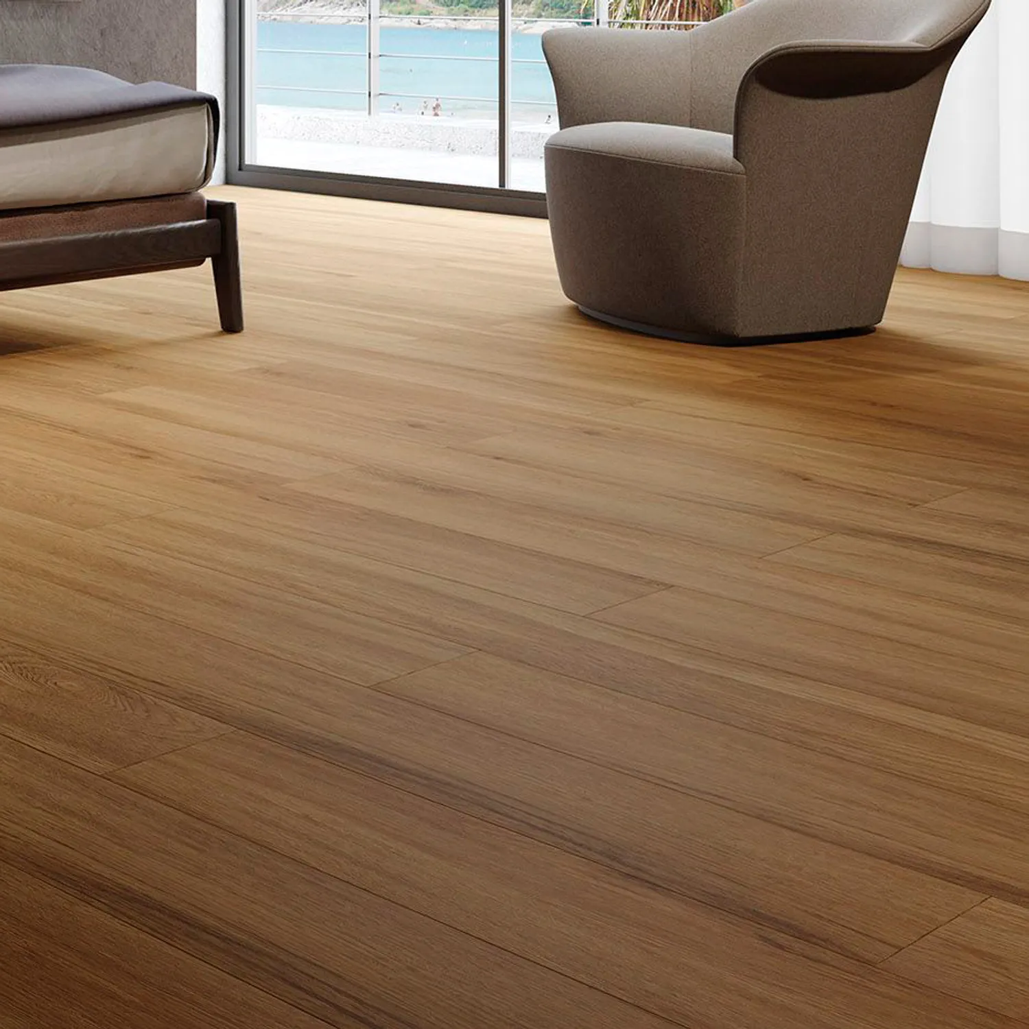 Piso Vinílico LVT Vita Vernazza 19x130cm Caixa 5,92m² Biancogres