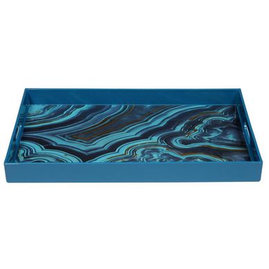 Bandeja Azul Just Home Collection