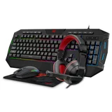 Kit Gamer Teclado RGB com Mouse e Headset Havit