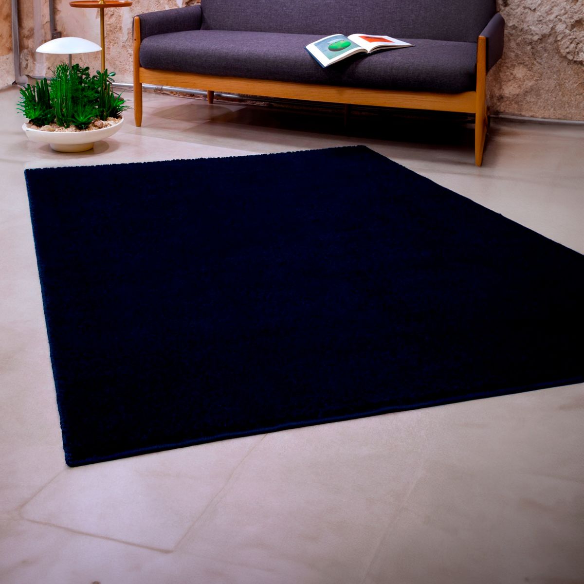 Tapete Classic 100x150cm Marinho Oasis, marca Oasis - Foto Principal