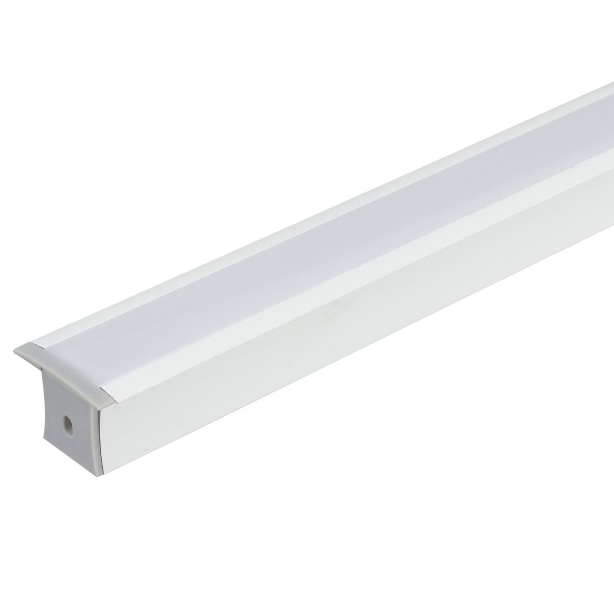 Perfil de Embutir Branco 1m 36mm Gaya, marca Gaya - Foto Principal