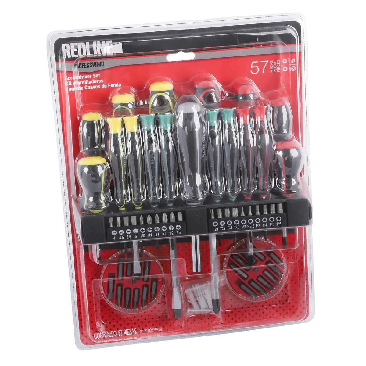 Kit de Ferramentas 57 Peças Redline, marca Redline - Foto 2