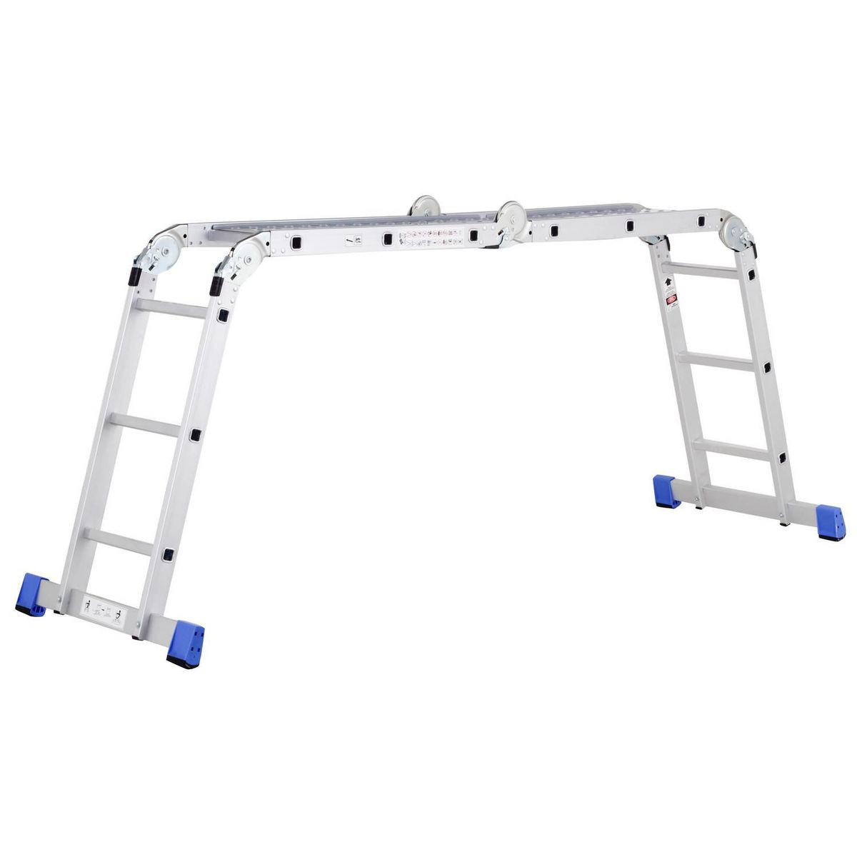 Escada Articulada 12 degraus com Plataforma Redline, marca Redline - Foto Principal