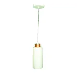 Pendente Strack Branco e Bronze