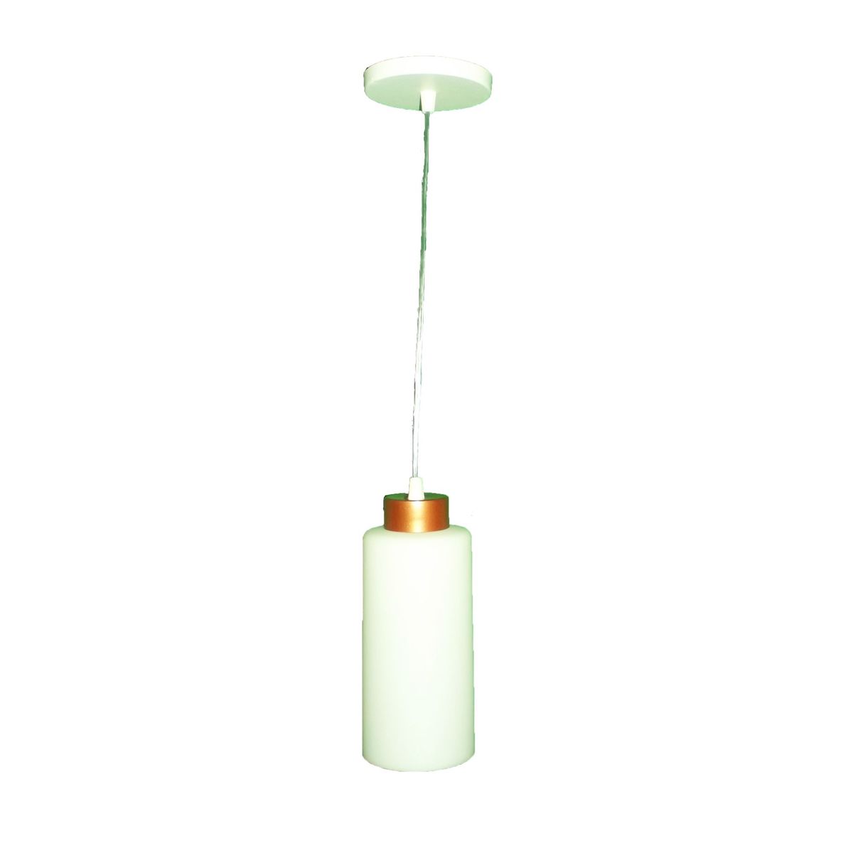 Pendente Strack Branco e Bronze, marca Artline - Foto Principal