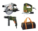 Kit de Ferramentas para Madeira com Bolsa 127V Bauker