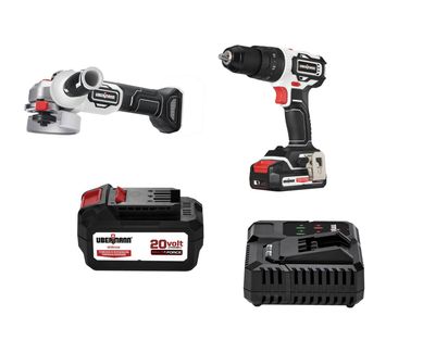 Kit Esmerilhadeira e Furadeira 20V 127V