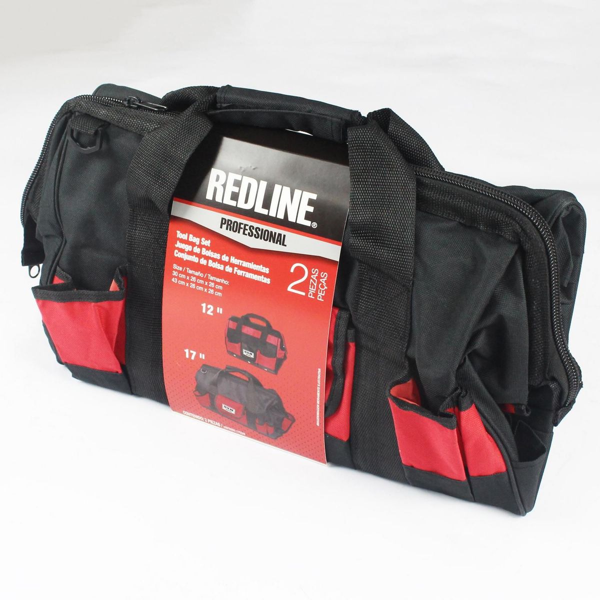 Kit 2 Bolsas para Ferramentas, marca Redline - Foto 2