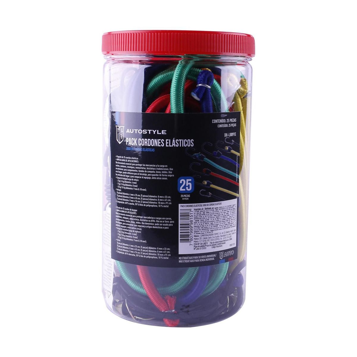 Conjunto  de Elasticos com 25 Peças, marca  - Foto Principal