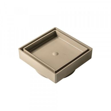 Ralo Plstico Oclto 10x10 Bege Gemell