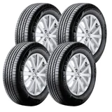 Kit com 4 Pneus Aro 15 195/55R15 85H FR PowerContact 2 Continental