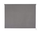 Cortina Rolo Blackout Texturizada Cinza