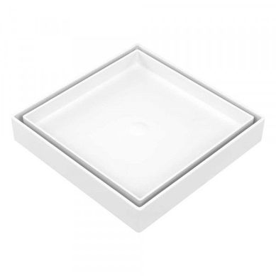 Ralo Plstico Oclto 15x15 Branco Gemell