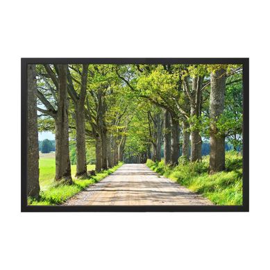 Quadro Decorativo 70X50 cm rvores VII Verde Arte Prpria