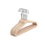Kit de 10 Cabides Infantis de Veludo Toqzinho Oikos