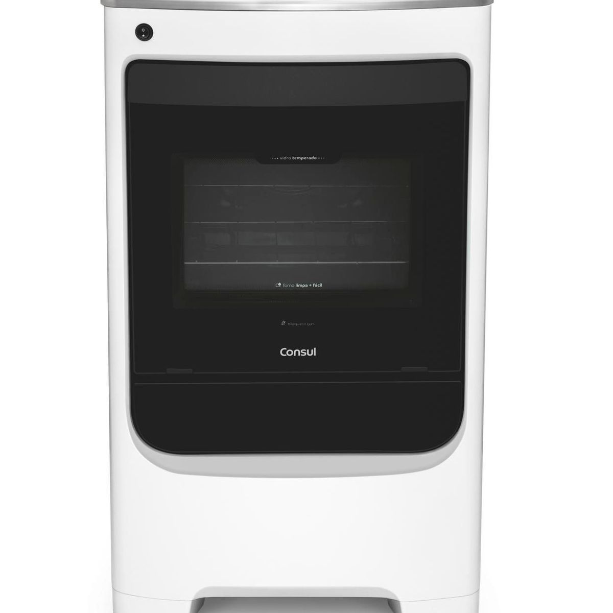 Fogão Consul 4 Bocas CFO4NAB com Acendimento Automático e Design Frente Única Bivolt Branco, marca Consul - Foto Principal