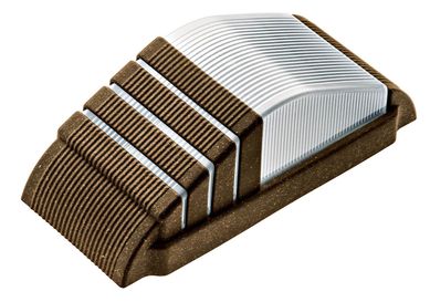 Arandela Linha Face 1 Lmpada E27 294 9,5x12,5x28cm Polipropileno Marrom Dital