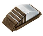 Arandela Linha Face 1 Lâmpada E27 294 9,5x12,5x28cm Polipropileno Marrom Dital