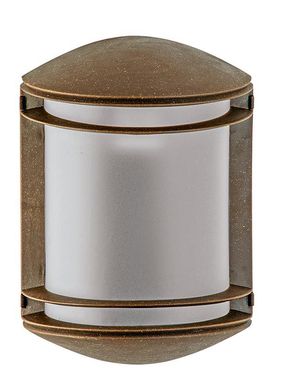 Arandela Elegance 1 Lmpada 320 25x19x10,5cm Polipropileno Marrom Dital