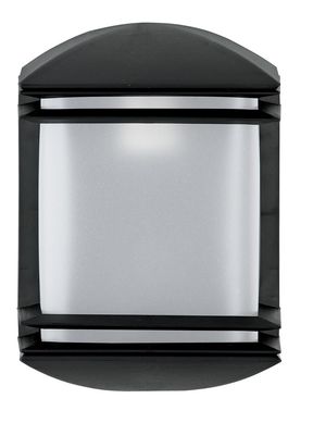 Arandela Elegance 1 Lmpada 321 25,5x19x10,5cm Polipropileno Preto Dital