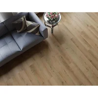 Piso Vinílico Acetinado Retificado Bege Interno 19x130cm Colonna Biancogres Caixa 5,92m²