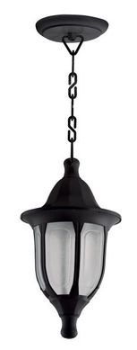 Pendente Linha Modena 1 Lmpada E27 430 52x16,5x16,5cm Polipropileno Preto Dital