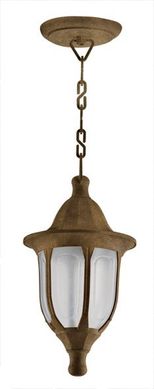Pendente Modena 1 Lmpada 430 52x16,5x16,5cm Polipropileno Marrom Dital