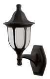 Arandela Linha Modna 1 Lâmpada E27 431 38x16,5x21cm Polipropileno Preto Dital