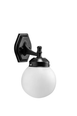 Arandela Linha Jardins para 1 Lmpada E27 567 36x20x22cm Alumnio Preto Dital