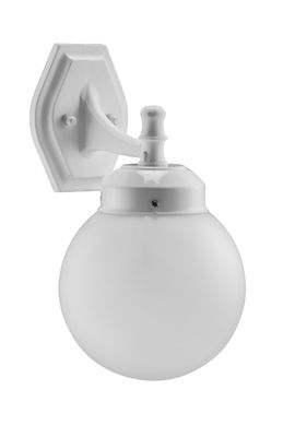 Arandela Linha Jardins para 1 Lmpada E27 567 36x20x22cm Alumnio Branco Dital